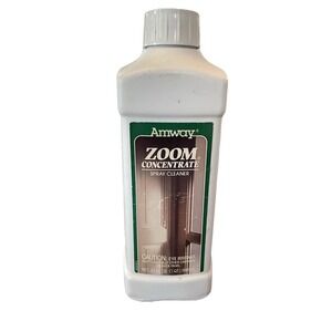 NOS 1993 Amway‎ Zoom Spray Cleaner Concentrate 33.8 Fl Oz (1 Liter) Bottle FULL